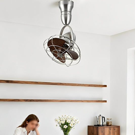 Rustic Modern Swing Rotation 6-Speed Reverse Ceiling Fan
