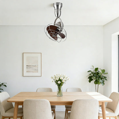 Rustic Modern Swing Rotation 6-Speed Reverse Ceiling Fan