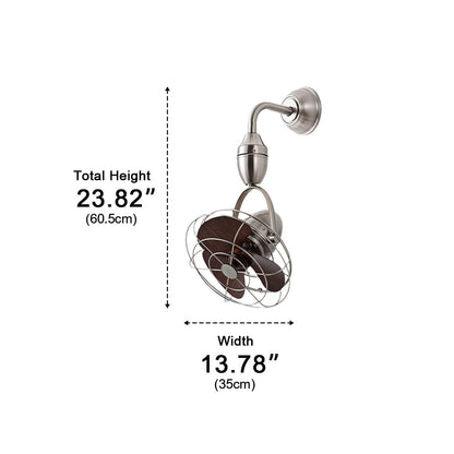 Rustic Modern Swing Rotation 6-Speed Reverse Ceiling Fan