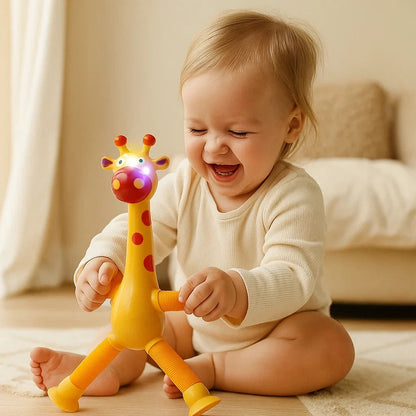 Interactive Sensory Giraffe Toy