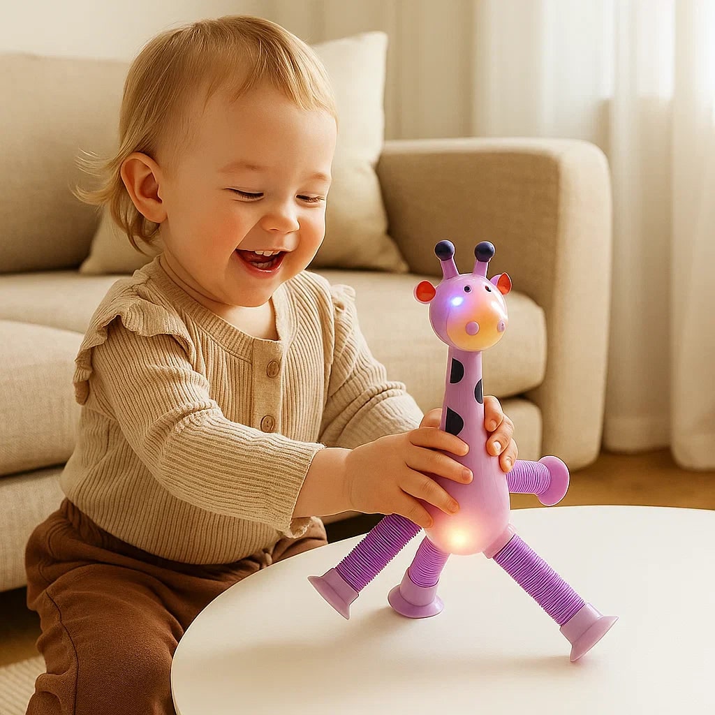 Interactive Sensory Giraffe Toy