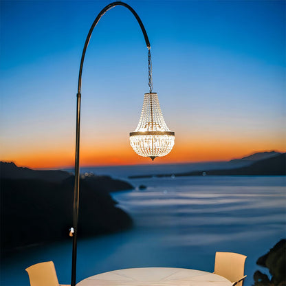 Set of 2 Luxury Waterproof Outdoor Wedding Crystal Chandeliers