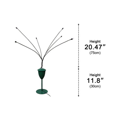 Set of 4 Low Voltage 12V Waterproof 6-LED Firefly Outdoor Lawn Lights