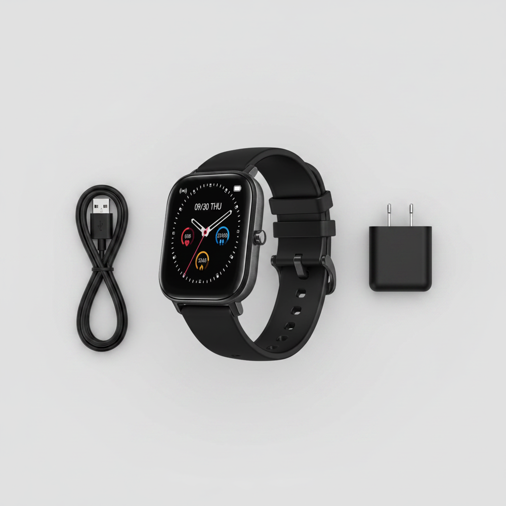 Smart Watch with Heart Rate Tracking