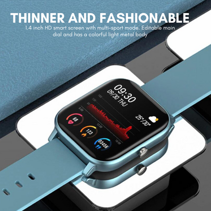 Smart Watch with Heart Rate Tracking