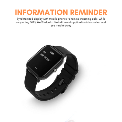 Smart Watch with Heart Rate Tracking