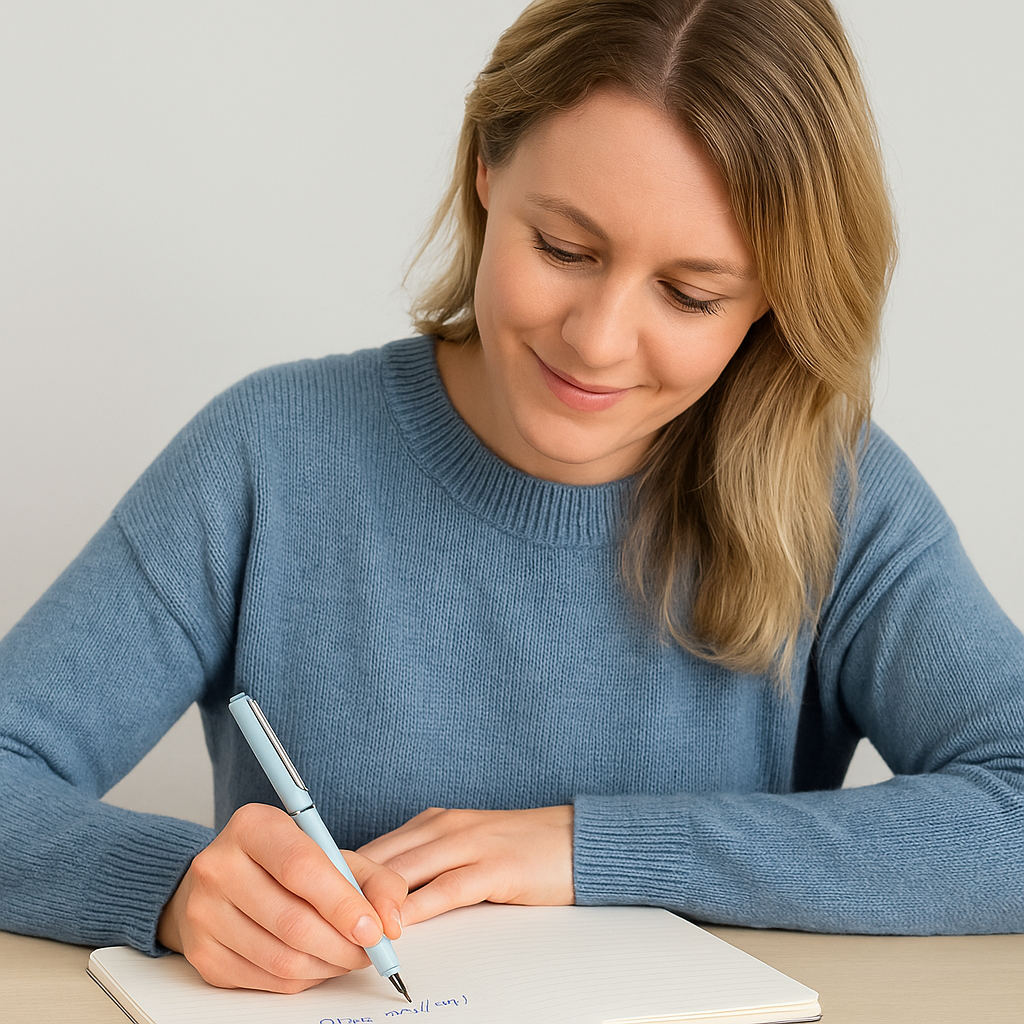 Ergonomic Retractable Fountain Pen