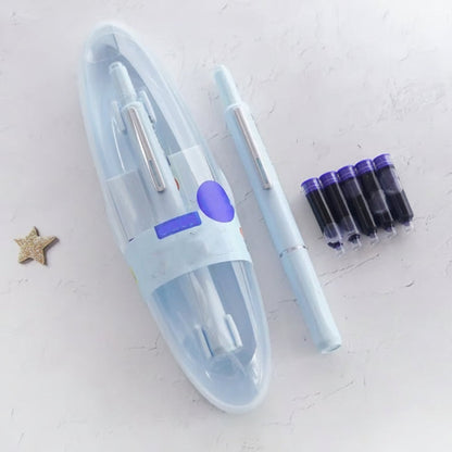 Ergonomic Retractable Fountain Pen