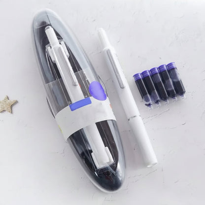 Ergonomic Retractable Fountain Pen