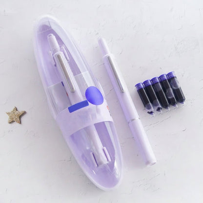 Ergonomic Retractable Fountain Pen