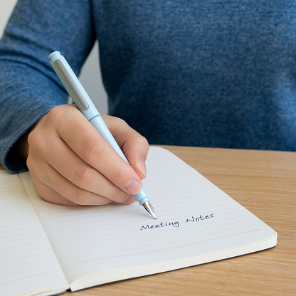 Ergonomic Retractable Fountain Pen