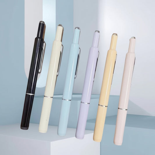 Ergonomic Retractable Fountain Pen