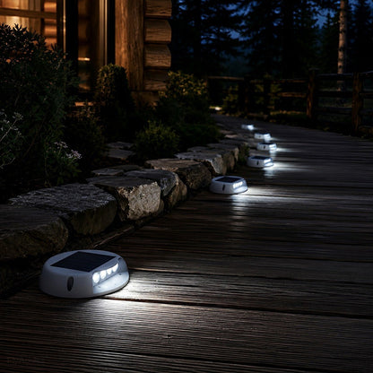 Solar Deck Stair Lights LED Outdoor Step Lights