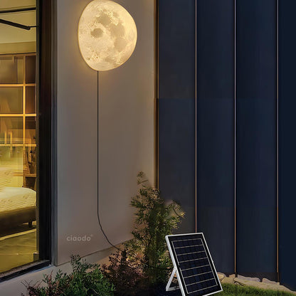 Hemisphere Moon Waterproof Outdoor Porch LED Exterior Wall Lights