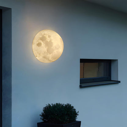 Hemisphere Moon Waterproof Outdoor Porch LED Exterior Wall Lights
