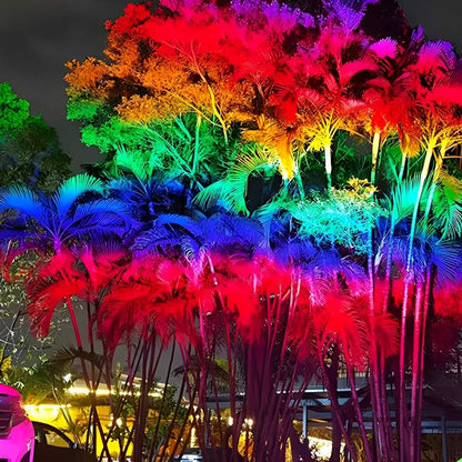 Outdoor Waterproof RGB LED Spot Light Landscape Tree Lighting