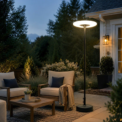 Solar Waterproof Dish Moving & Lifting Outdoor LED Floor Lamps