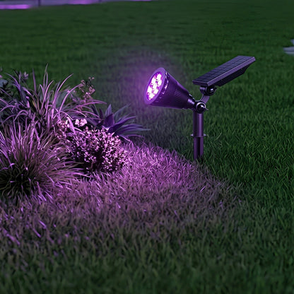 Solar Waterproof LED Landscape Tree Lighting Outdoor Spot Light