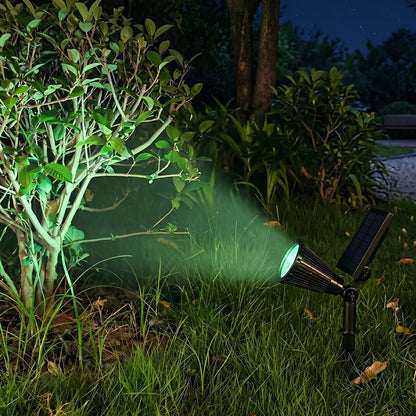 Solar Waterproof LED Landscape Tree Lighting Outdoor Spot Light