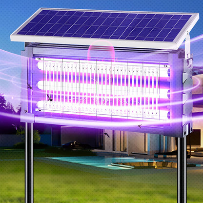 Solar Waterproof LED Outdoor Lawn Mosquito Bug Zapper Killer Lights