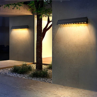 Solar Waterproof Modern Down LED Outdoor Wall Washer Light