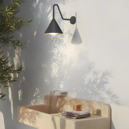 Solar Waterproof Modern Minimalist Bell LED Outdoor Wall Sconces