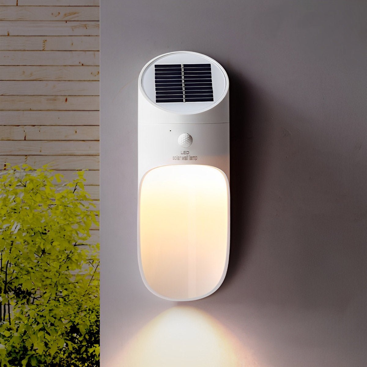 Solar Waterproof Modern Sensor Mode Outdoor Porch LED Wall Lights