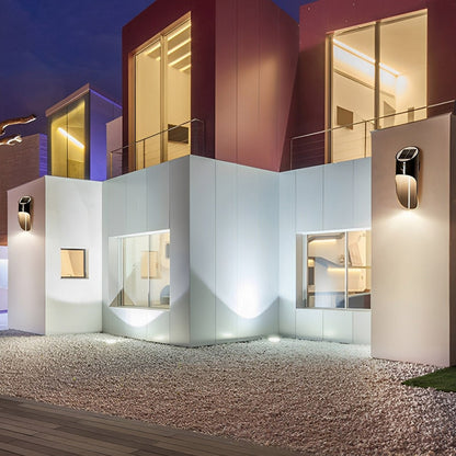 Solar Waterproof Modern Sensor Mode Outdoor Porch LED Wall Lights