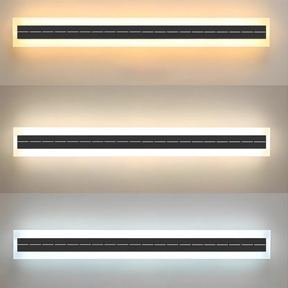 Solar Waterproof Outdoor LED Strip Porch Light Exterior Wall Lights