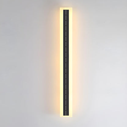 Solar Waterproof Outdoor LED Strip Porch Light Exterior Wall Lights