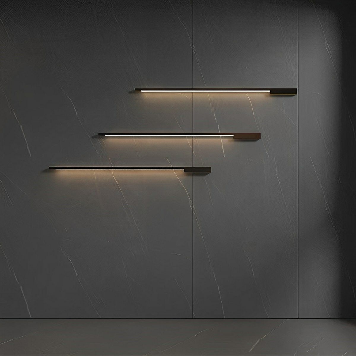 Waterproof Outdoor Long Light Strip LED Exterior Wall Lights