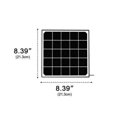 Solar Waterproof Outdoor Recessed LED Linear LED Strip Light DIY