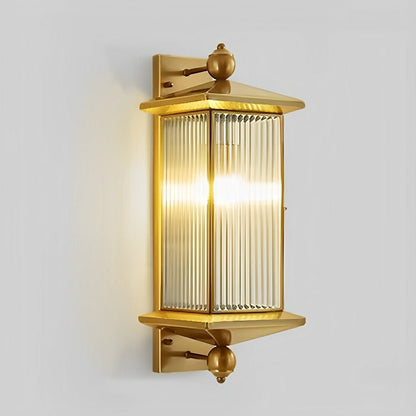 Waterproof Rustic Copper Outdoor LED Porch Wall Lights