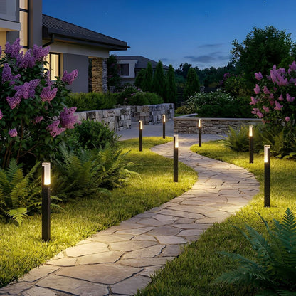 Square Column Modern LED Outdoor Pathway Lights