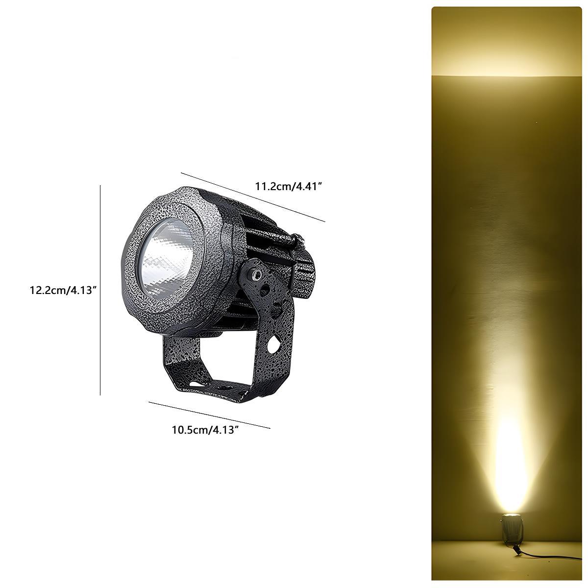 Square Waterproof Outdoor LED Spot Lights Exterior Wall Washer Light