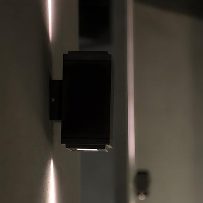 Square Waterproof Outdoor Up and Down LED Spot Lights Exterior Wall Washer Light