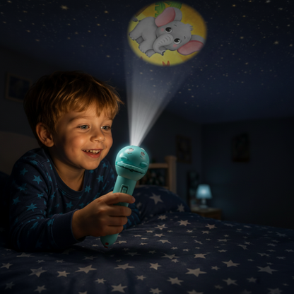 Bedtime Story Projector Flashlight