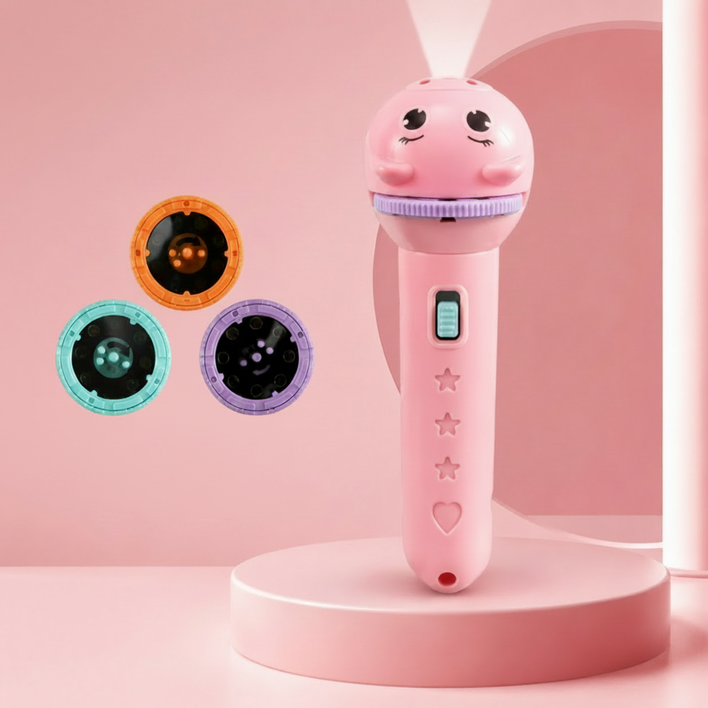 Bedtime Story Projector Flashlight