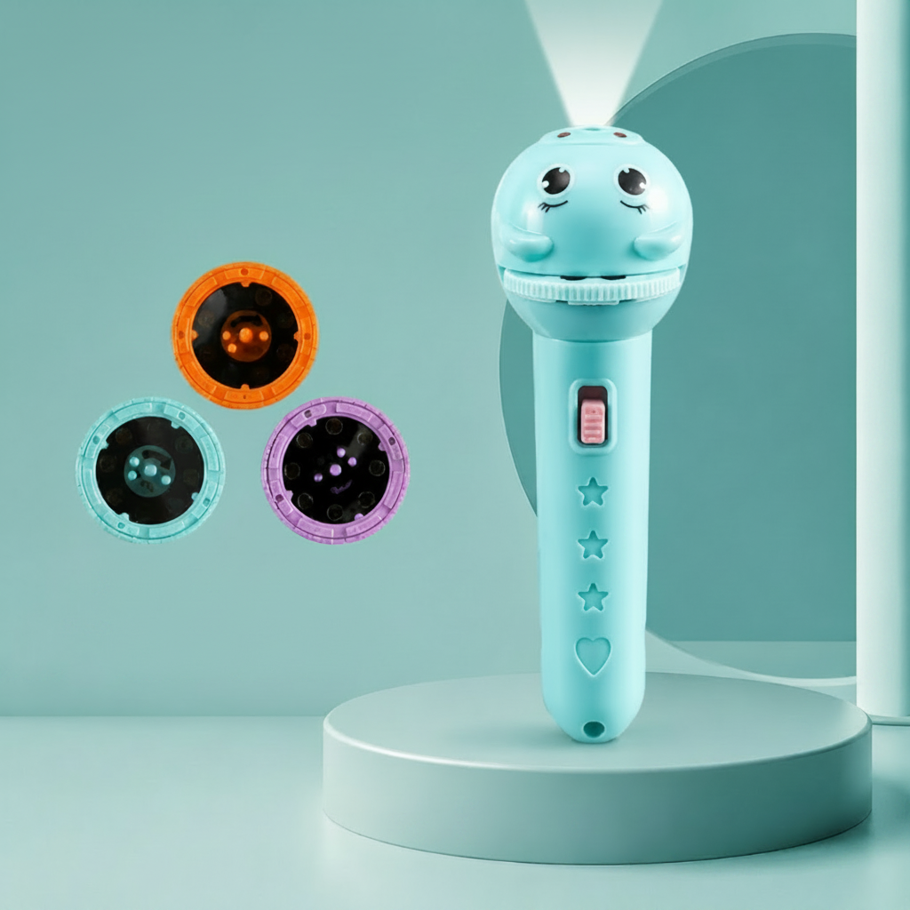 Bedtime Story Projector Flashlight