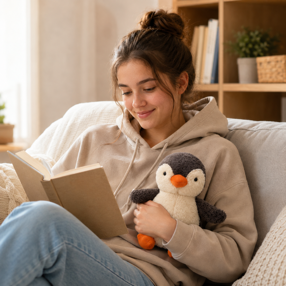 Soft Plush Penguin Stress Relief Toy