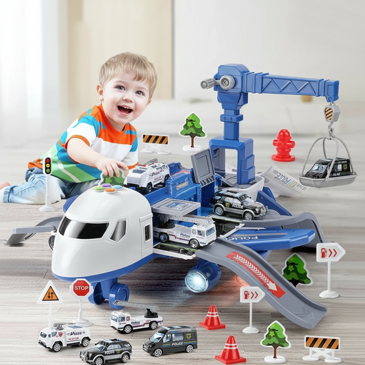 Transforming Airplane Playset