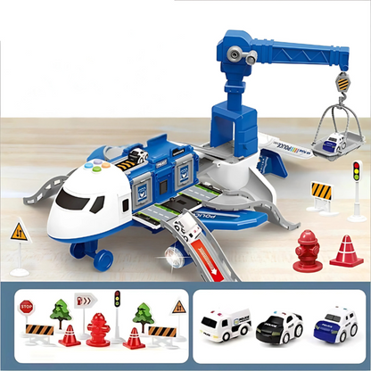 Transforming Airplane Playset