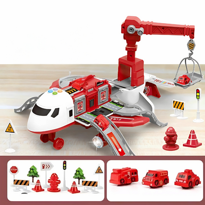 Transforming Airplane Playset