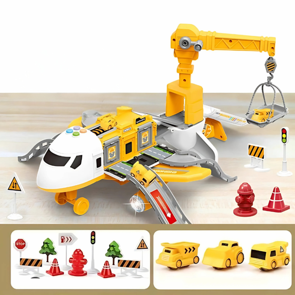 Transforming Airplane Playset