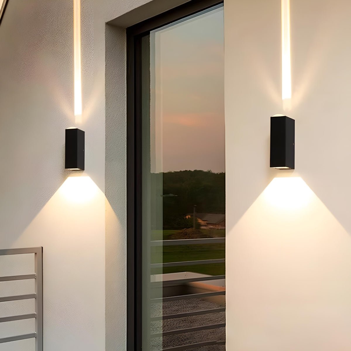 Up and Down LED Wall Light Outdoor Waterproof IP65 Interior Aluminum Corridor Stairs Lighting