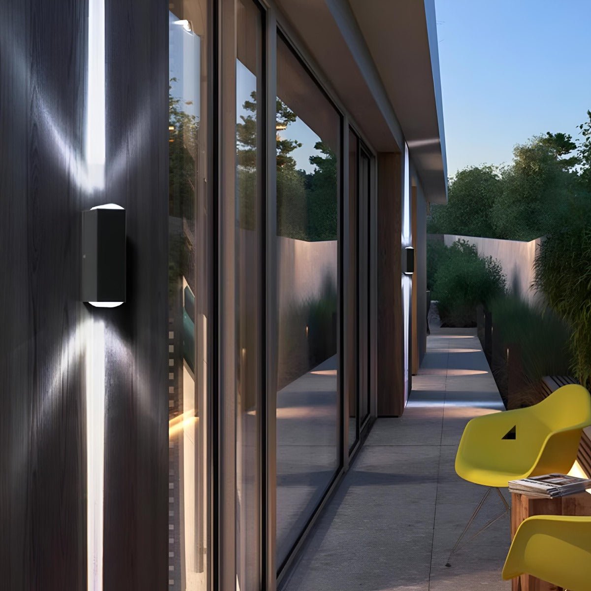 Up and Down LED Wall Light Outdoor Waterproof IP65 Interior Aluminum Corridor Stairs Lighting