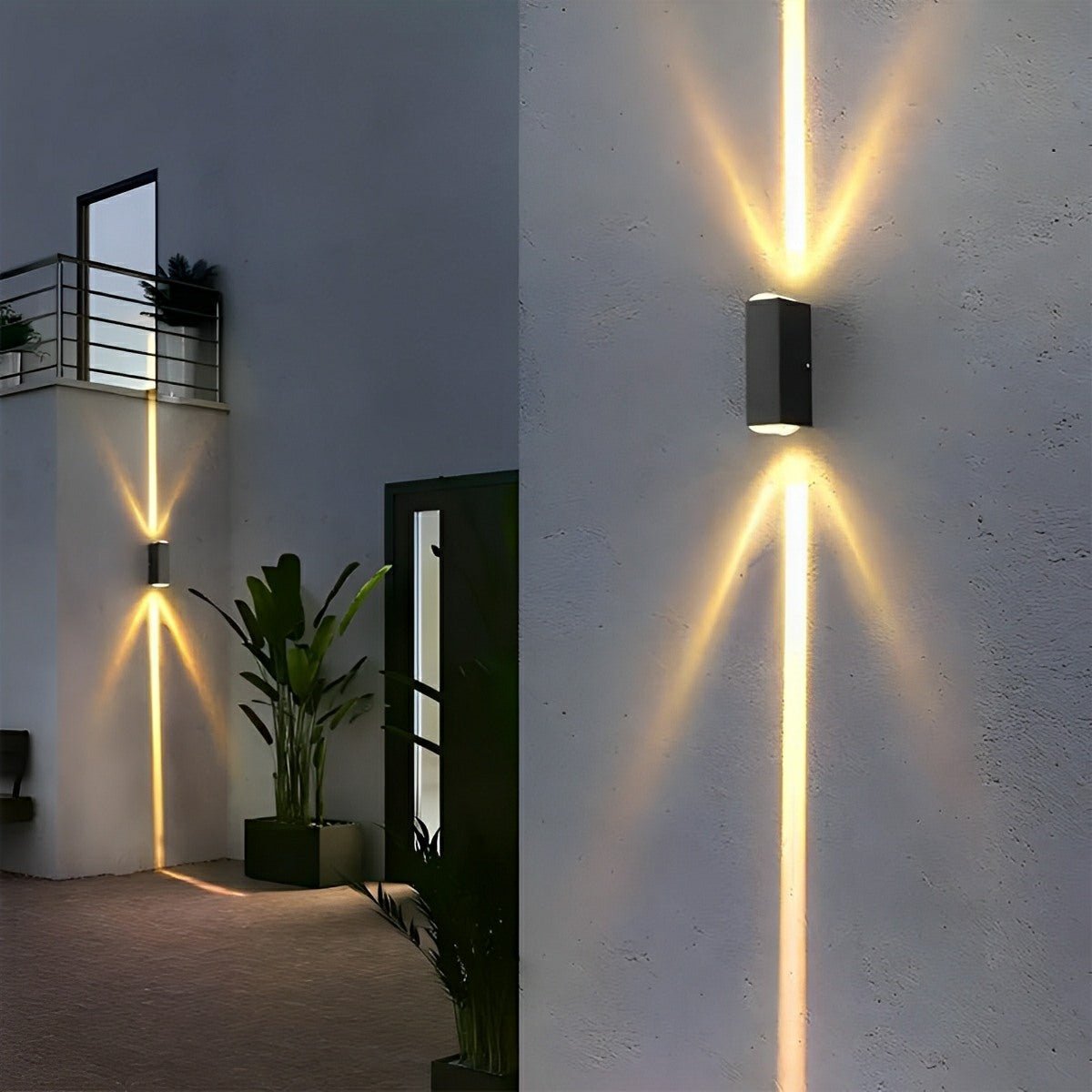 Up and Down LED Wall Light Outdoor Waterproof IP65 Interior Aluminum Corridor Stairs Lighting