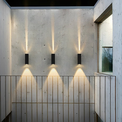 Up and Down LED Wall Light Outdoor Waterproof IP65 Interior Aluminum Corridor Stairs Lighting