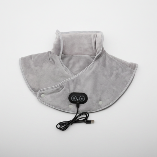 USB Heated Vibration Massage Pad