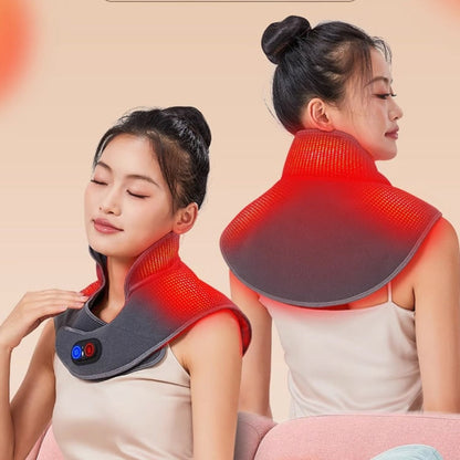 USB Heated Vibration Massage Pad